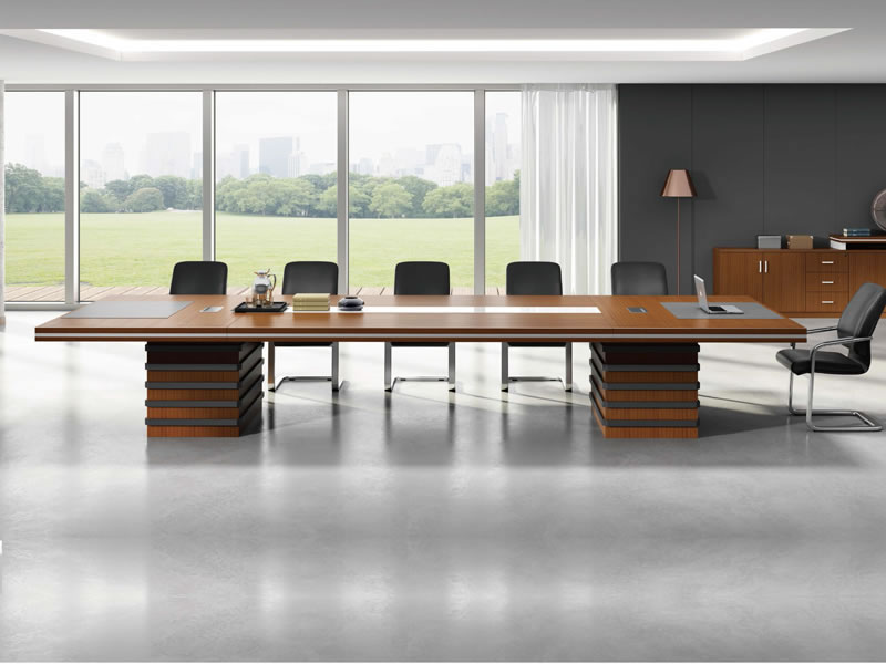Zebra conference table